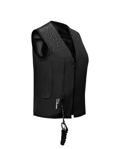Seaver Safefit Airbag Vest - Black product photo