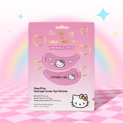 The Creme Shop SANRIO Hello Kitty Twinkle Hydrogel Under Eye Patches product photo