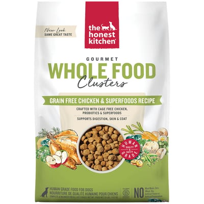 THE HONEST KITCHEN Dog Grain Free Chicken Whole Food Clusters Kibble product photo