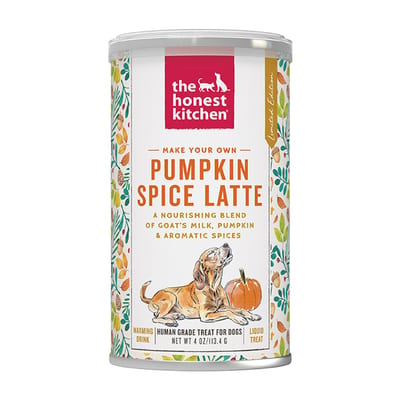 THE HONEST KITCHEN Dog Pumpkin Spice Latte Toppers 4 oz product photo