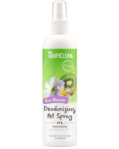 TROPICLEAN Dog & Cat Kiwi Blossom Deodorizing Spray 8 oz product photo