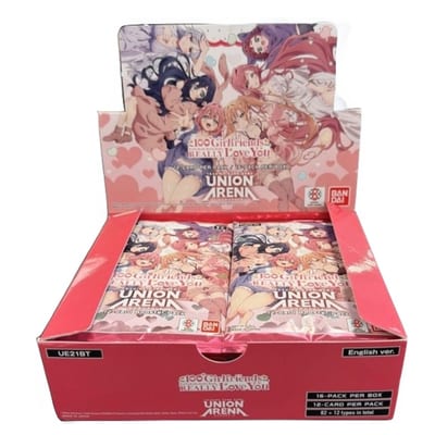 Union Arena 100 Girlfriends Booster Box product photo