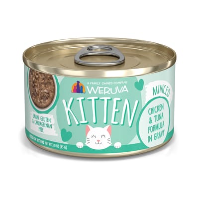 WERUVA Kitten Chicken & Tuna Formula in Gravy 3oz product photo
