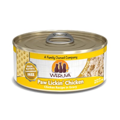 WERUVA Cat Paw Lickin' Chicken 3oz product photo