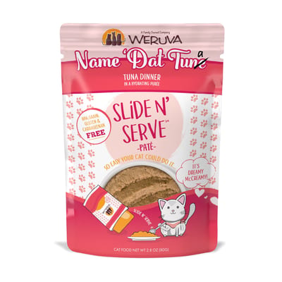 WERUVA CAT SLIDE N' SERVE NAME 'DAT TUNA 2.8OZ POUCH product photo