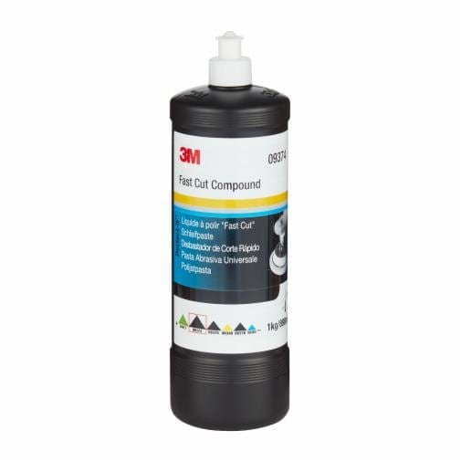 3M Fast Cut Compound 1L professional product photo ready to upload to shopify