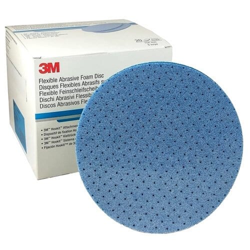 3M P800 150mm Hookit Flexible Abrasive Discs professional product photo ready to upload to shopify