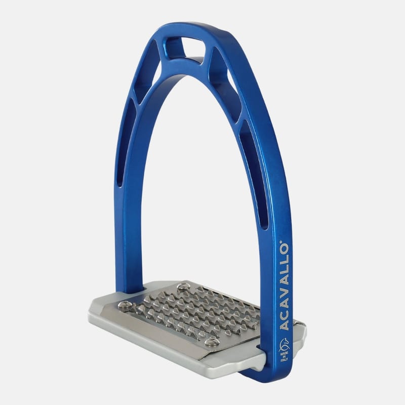 Acavallo Arco Evolution Alupro Aluminium Stirrup professional product photo ready to upload to shopify
