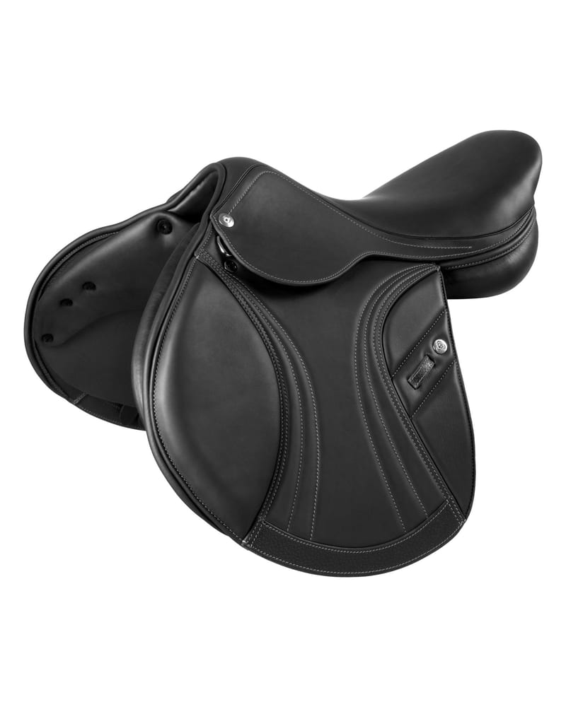 Acavallo KC Race 2.4 Jumping Saddle professional product photo ready to upload to shopify