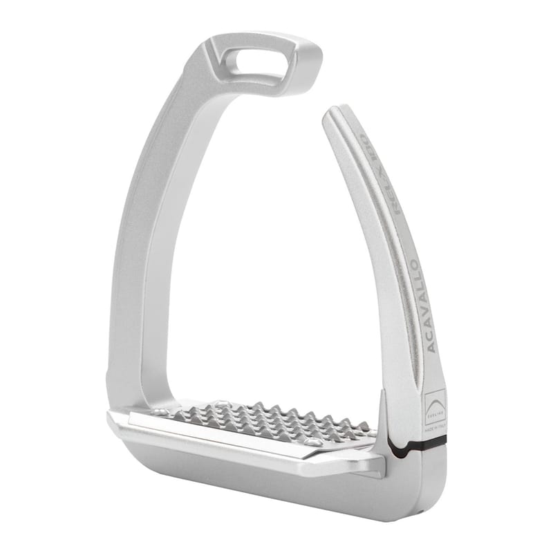 Acavallo Rel-X 180 Stirrup professional product photo ready to upload to shopify