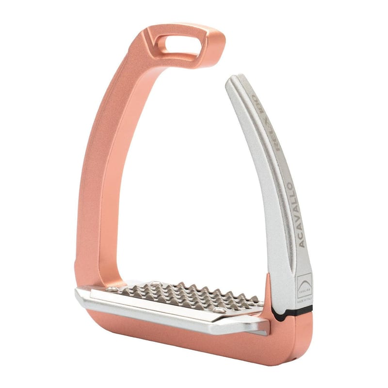 Acavallo Rel-X 180 Stirrup professional product photo ready to upload to shopify