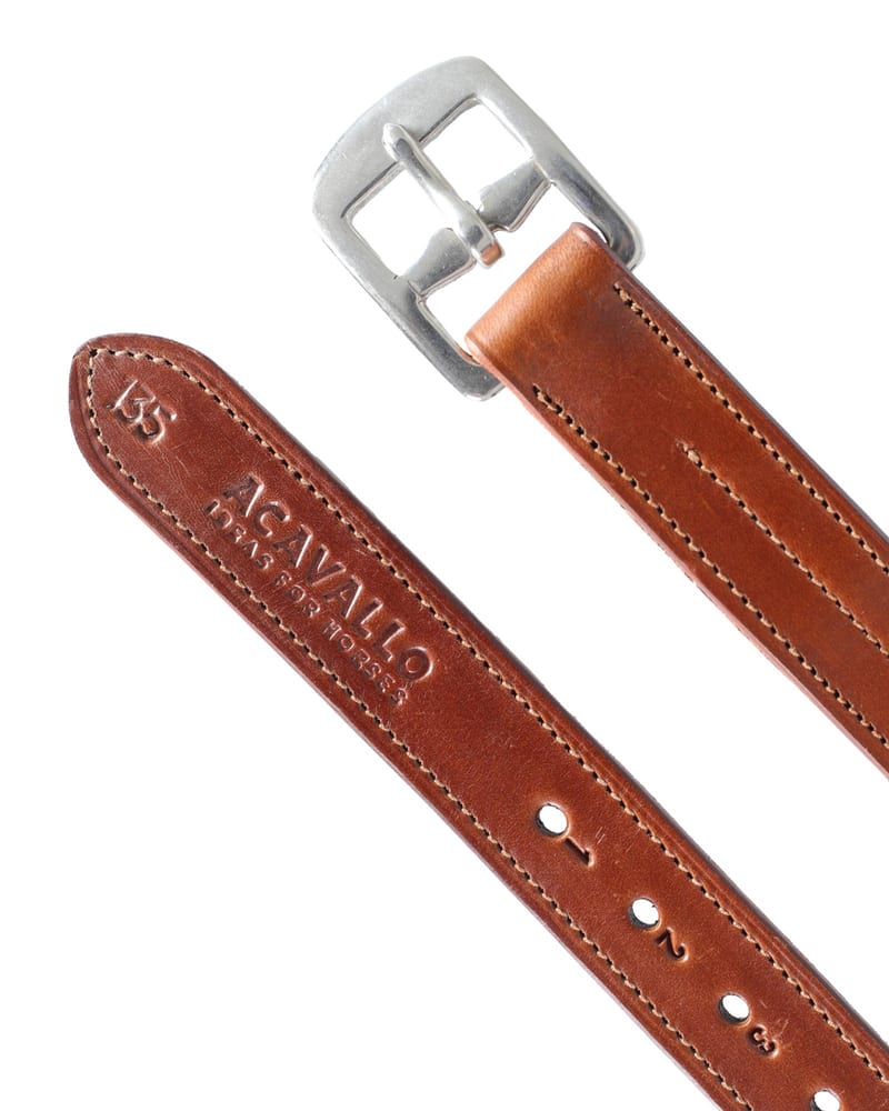 Acavallo Stirrup Leather professional product photo ready to upload to shopify