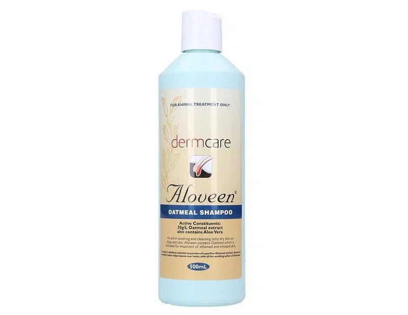 Aloveen Oatmeal Shampoo professional product photo ready to upload to shopify