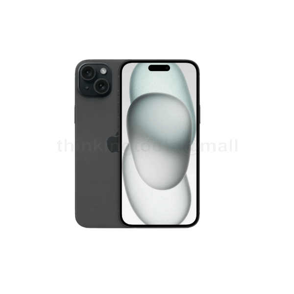 Apple iPhone 15 Plus 256GB Black professional product photo ready to upload to shopify