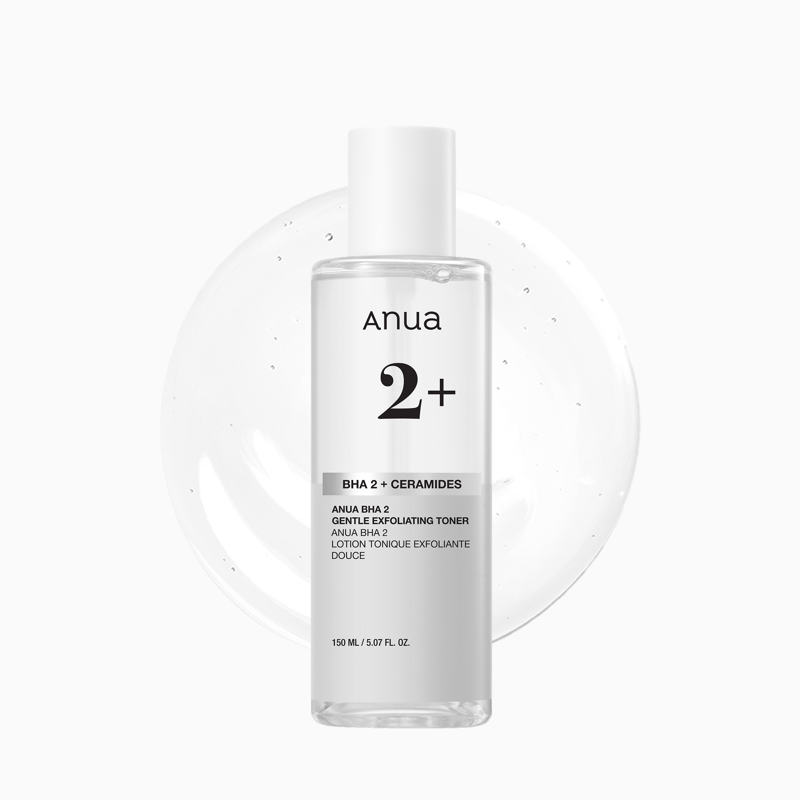 BHA 2 Gentle Exfoliating Toner 150ml professional product photo ready to upload to shopify