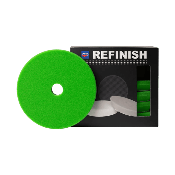 Cartec Unipad Dark Green 151/165x23mm X 5 Rotary & Orbital professional product photo ready to upload to shopify