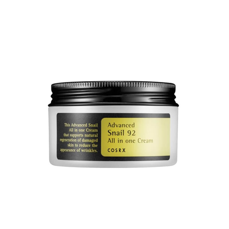 COSRX Advanced Snail 96 All In One Cream 100g professional product photo ready to upload to shopify
