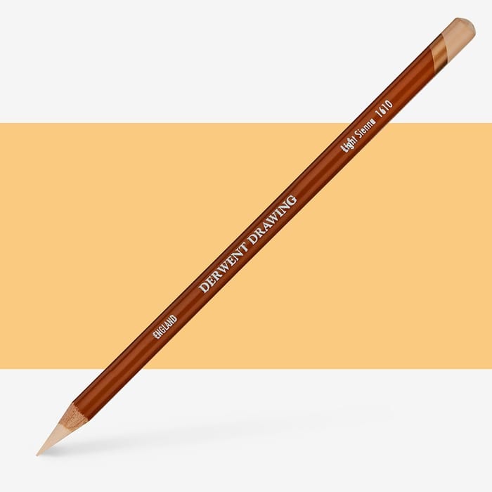 DERWENT LIGHTFAST SIENNA professional product photo ready to upload to shopify