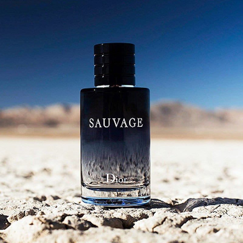 Dior Sauvage Eau de Toilette 100ml professional product photo ready to upload to shopify