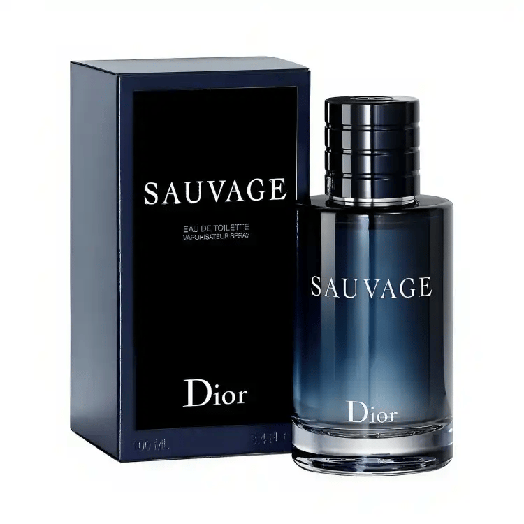 Dior Sauvage Eau de Toilette 100ml professional product photo ready to upload to shopify