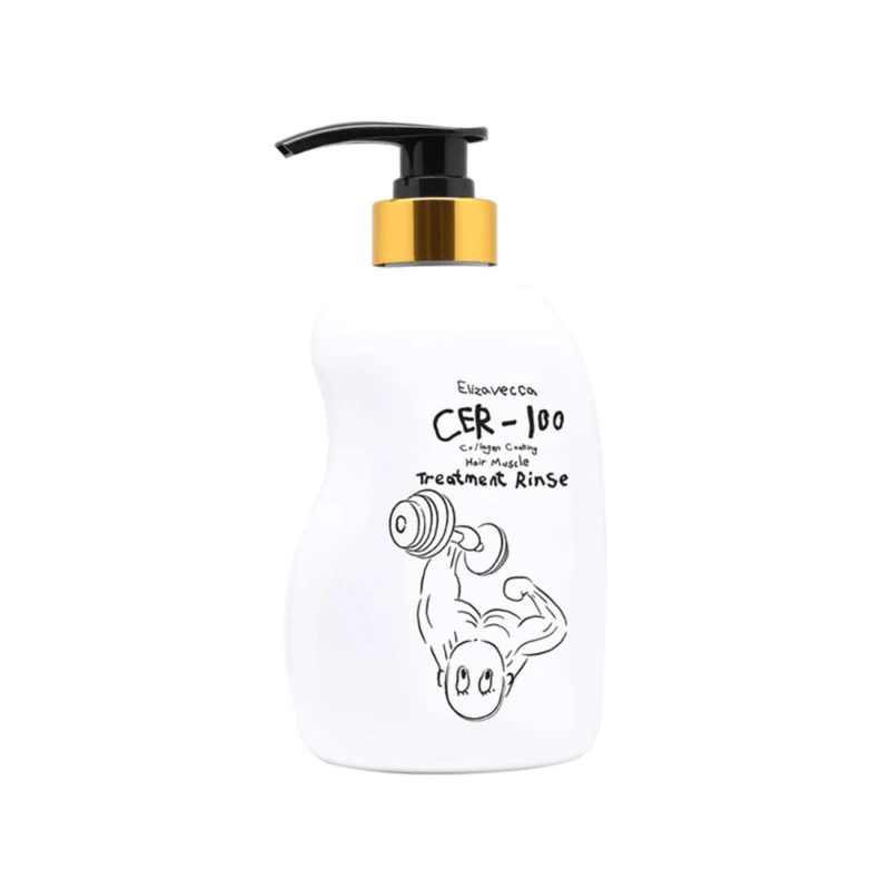 Elizavecca Collagen Coating Hair Muscle Treatment Rinse 500ml professional product photo ready to upload to shopify