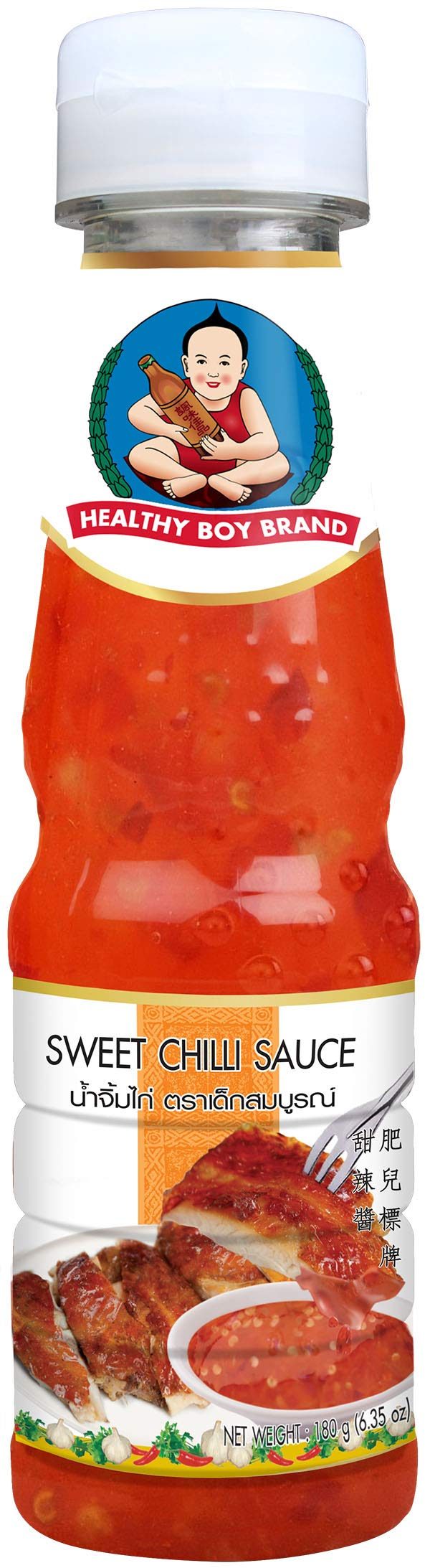 Healthy Boy Thai Sweet Chilli Sauce 2390g professional product photo ready to upload to shopify
