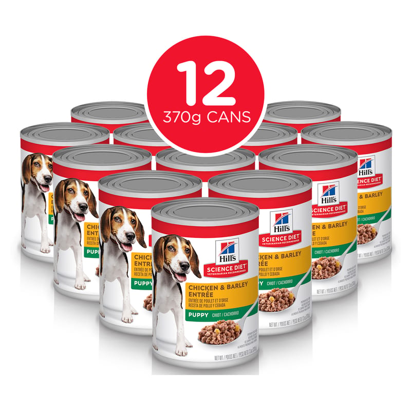 Hill's Science Diet Puppy Chicken Wet Food professional product photo ready to upload to shopify