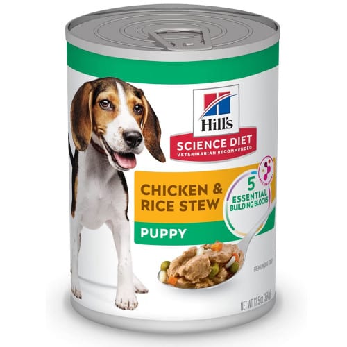 Hill's Science Diet Puppy Chicken Wet Food professional product photo ready to upload to shopify
