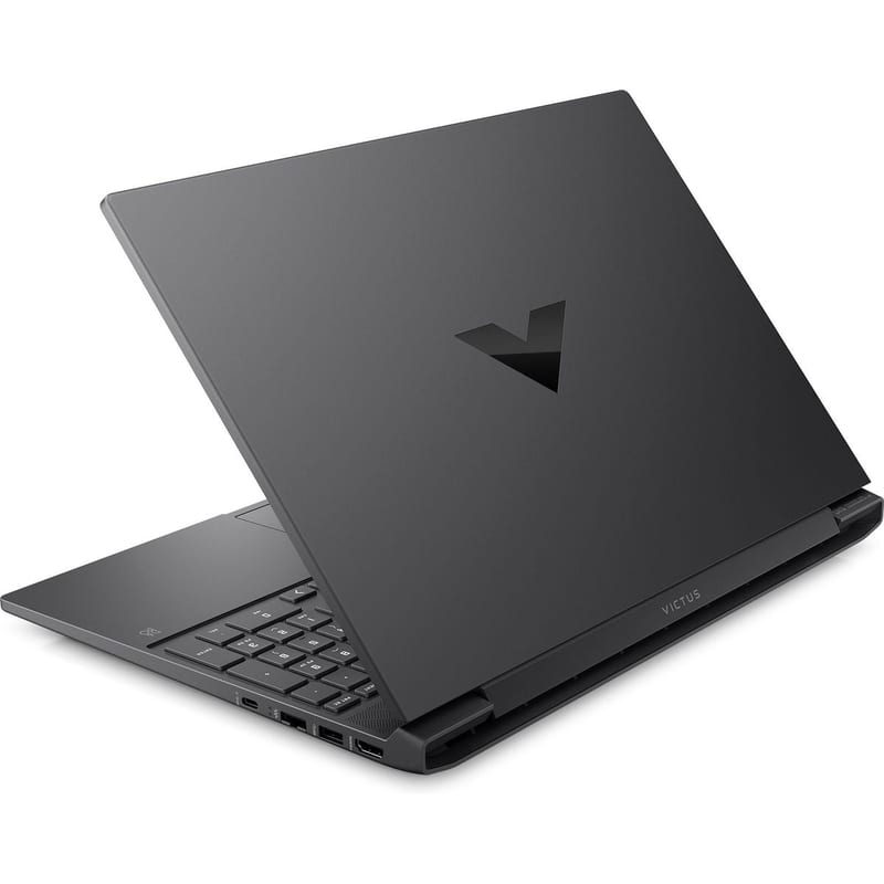 HP Victus Laptop — 512GB storage / AMD Ryzen 7 7445H processor / 16GB RAM professional product photo ready to upload to shopify