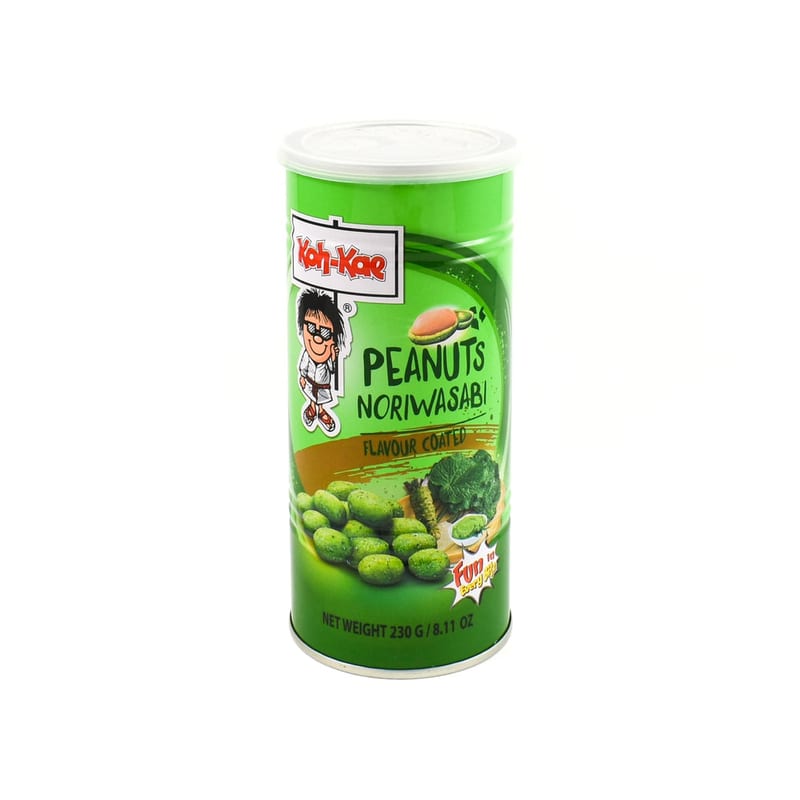 Koh-Kae Peanuts Nori Wasabi Flavour 230g professional product photo ready to upload to shopify