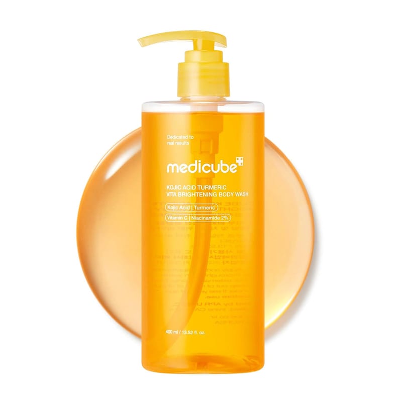 Kojic Acid Turmeric Vita Brightening Body Wash 400ml professional product photo ready to upload to shopify