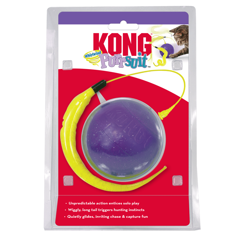 KONG Cat Purrsuit Whirlwind professional product photo ready to upload to shopify