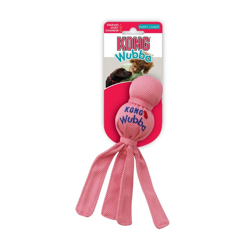 KONG Puppy Wubba professional product photo ready to upload to shopify