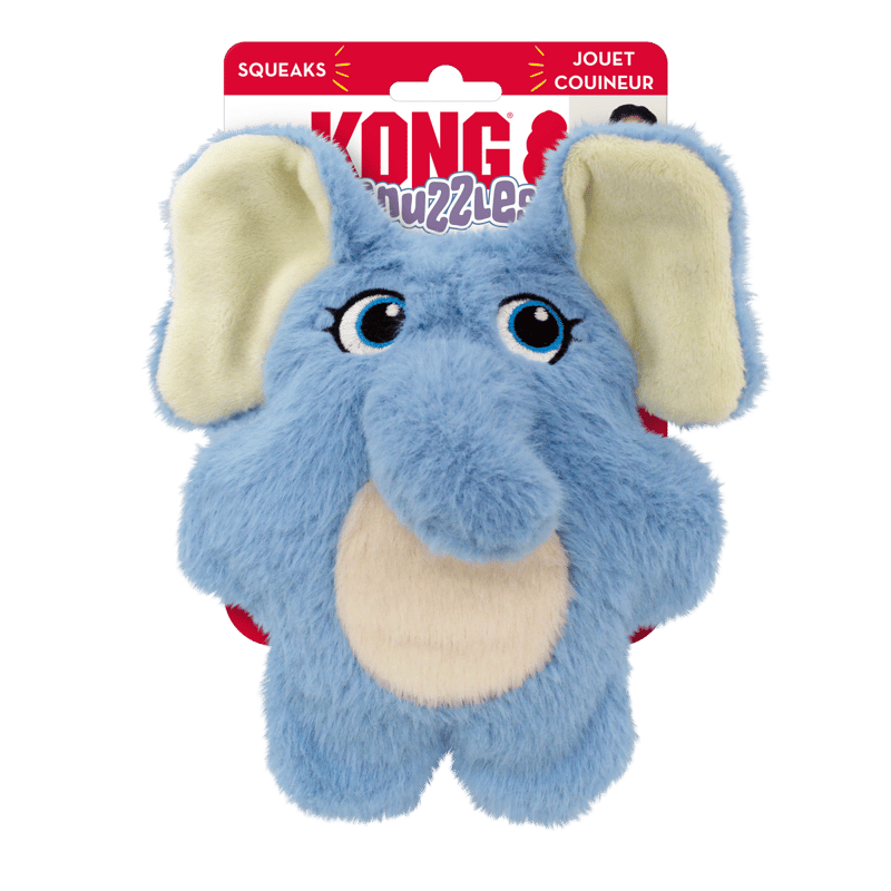 KONG Snuzzles Kiddos Elephant professional product photo ready to upload to shopify