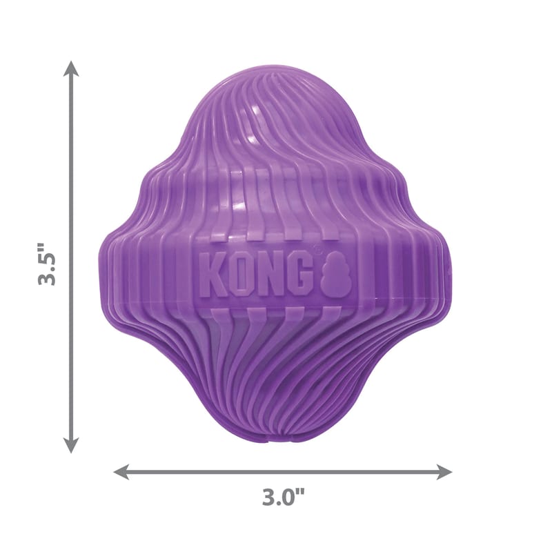 KONG Squeezz Orbitz Spin Top professional product photo ready to upload to shopify