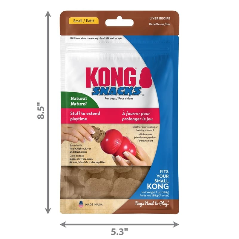 KONG Stuff'N Liver Snacks professional product photo ready to upload to shopify
