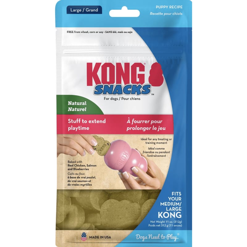 KONG Stuff'N Puppy Snacks professional product photo ready to upload to shopify