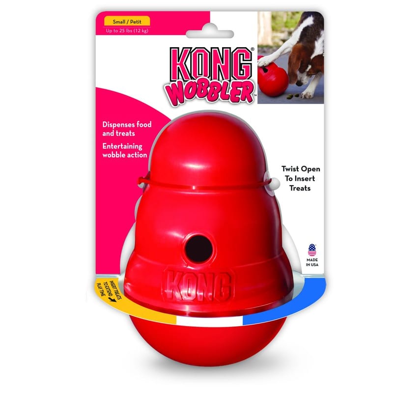 KONG Wobbler professional product photo ready to upload to shopify