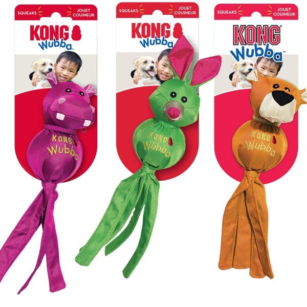 KONG Wubba Ballistic Friends professional product photo ready to upload to shopify