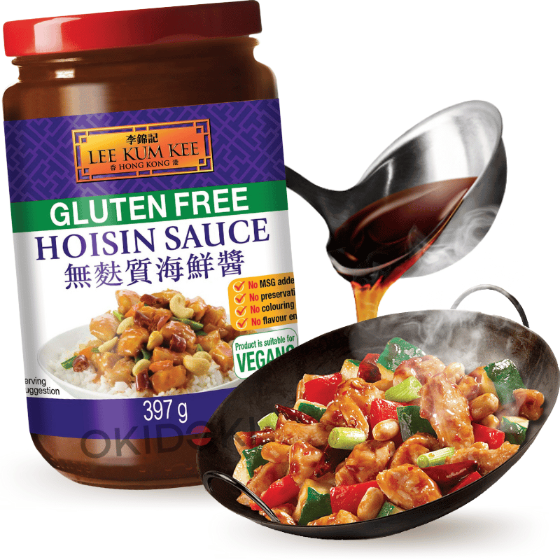 Lee Kum Kee Hoi Sin Sauce (Gluten Free) 397g professional product photo ready to upload to shopify