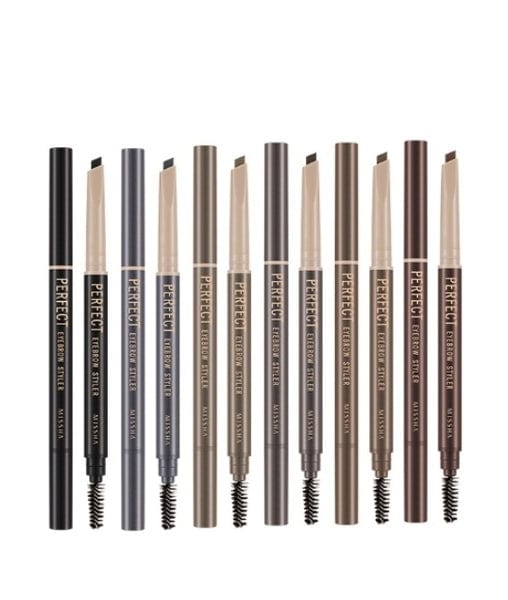 Missha Perfect Eyebrow Styler #Light Brown professional product photo ready to upload to shopify