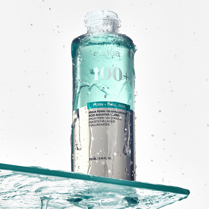 PDRN Hyaluronic Acid Booster Toner 250ml professional product photo ready to upload to shopify