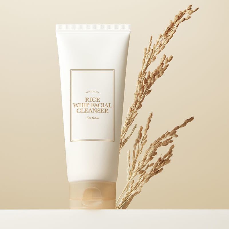 Rice Whip Facial Cleanser 150ml professional product photo ready to upload to shopify