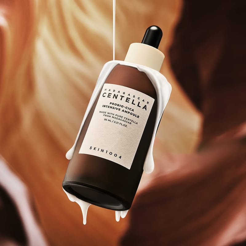 Skin1004 Madagascar Centella Probio-Cica Intensive Ampoule 50ml professional product photo ready to upload to shopify