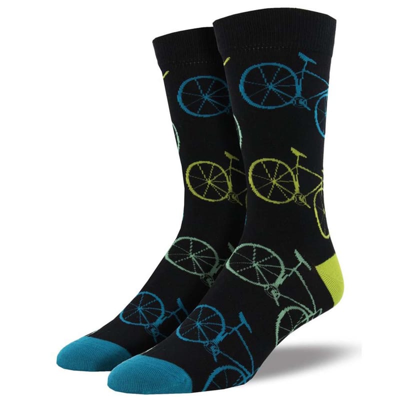Socksmith Fixie MBN853M Black professional product photo ready to upload to shopify