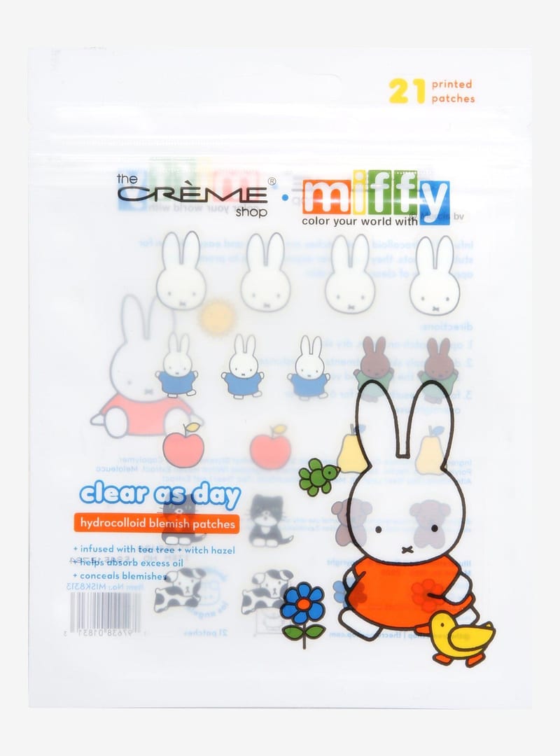 The Creme Shop MIFFY Hydrocolloid Patches professional product photo ready to upload to shopify