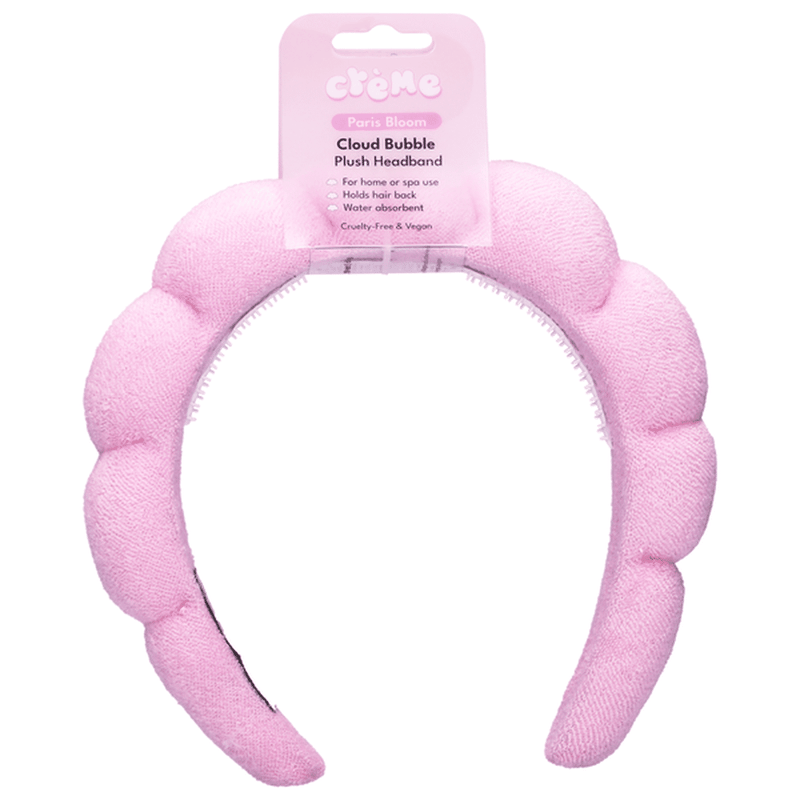 The Creme Shop Original Cloud Bubble Headband - Paris Bloom professional product photo ready to upload to shopify