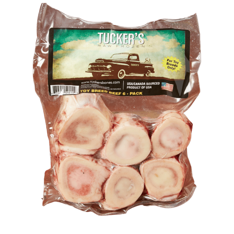TUCKER'S Frozen Beef Bones professional product photo ready to upload to shopify