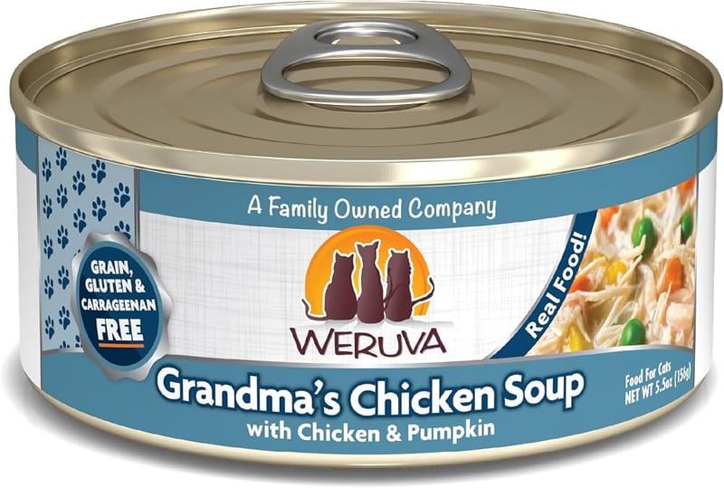 WERUVA CAT CHICKEN SOUP 5.5OZ professional product photo ready to upload to shopify