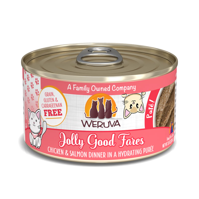 WERUVA Cat Pate Jolly Good Fares 3oz professional product photo ready to upload to shopify